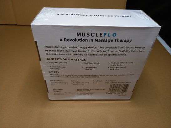 BOXED/SEALED MUSCLEFLO REVOLUTION IN MASSAGE THERAPY