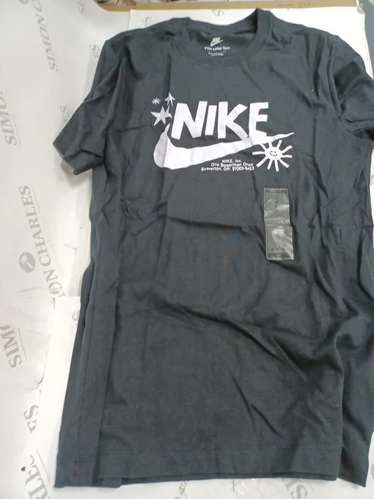 NIKE 'HAVE A NIKE DAY' T-SHIRT IN BLACK - SMALL