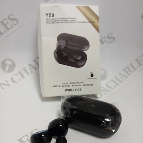 Y50 IN EAR WIRELESS BLUETOOTH EARPHONES 