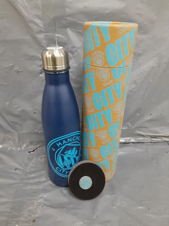 BOXED MANCHESTER CITY WATER BOTTLE 