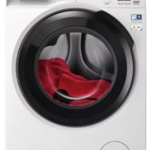 AEG 7000 LWR7195M4B FREESTANDING WASHER DRYER 9/5KG LOAD, 1400RPM SPIN, WHITE