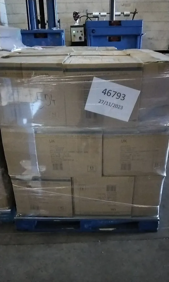 PALLET OF APPROXIMATELY 30 X BOXES OF BRAND NEW GEORGE HOME 500ML LILAC CERAMIC CLIP LID JARS - 24 JARS PER BOX 