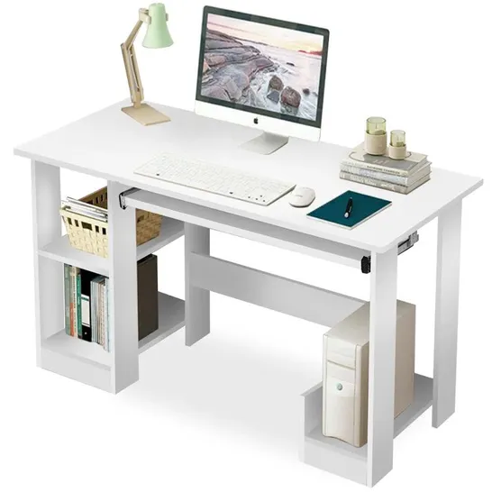 HUMMAH 90CM WIDE RECTANGULAR COMPUTER DESK 