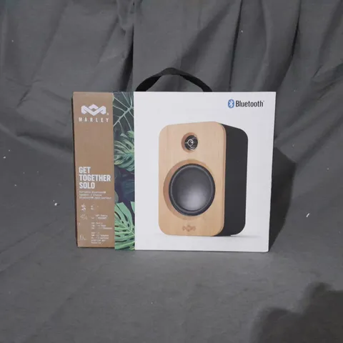 BOXED HOUSE OF MARLEY GET TOGETHER SOLO PORTABLE BLUETOOTH SPEAKER EM-JA119-SB