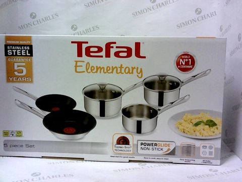 TEFAL ELEMENTARY POTS AND PANS SET