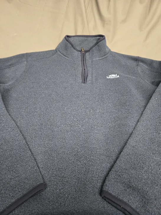 WEIRD FISH QUARTER ZIP FLEECE - 3XL