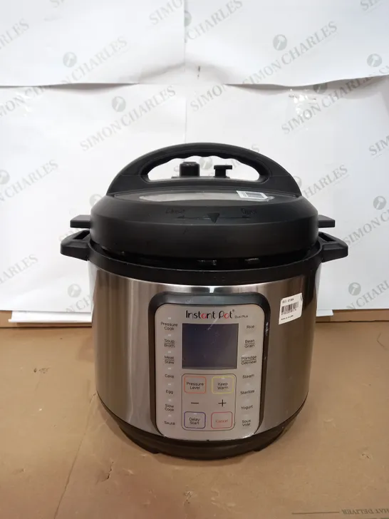 INSTAPOT DUO PLUS PRESSURE COOKER