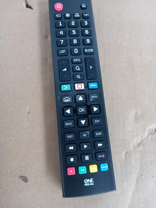 ONE FOR ALL REPLACEMENT REMOTE FOR LG TVS