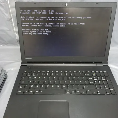 TOSHIBA SATELLITE PRO R50-B	15 INCH I3-4005U 1.70GHZ