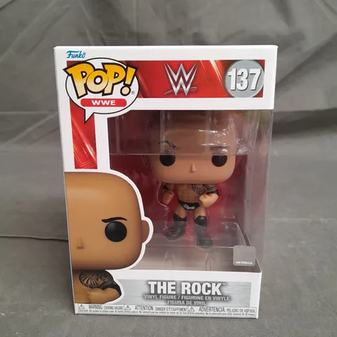 POP! WWE -  THE ROCK VINYL FIGURE - 137