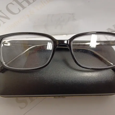 CONTINENTAL BLACK PRESCRIPTION GLASSES