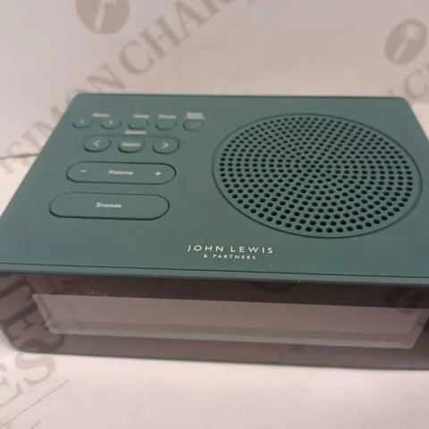 JOHN LEWIS DAD+/FM DIGITAL ALARM CLOCK RADIO