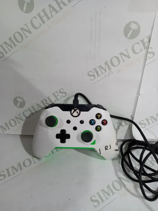 PDP NEON WHITE XBOX WIRED CONTROLLER