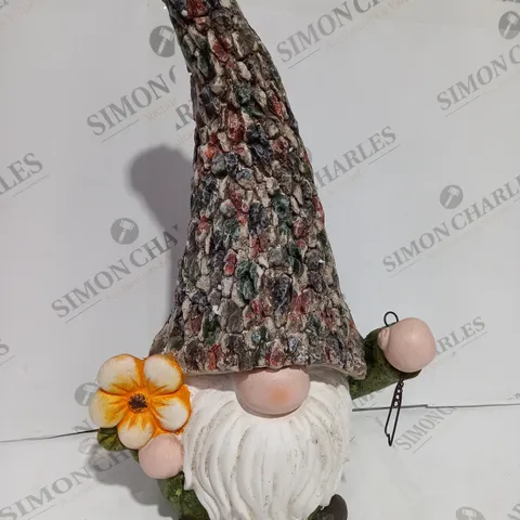 BOXED GARDEN GNOME MILTICOLOURED HAT