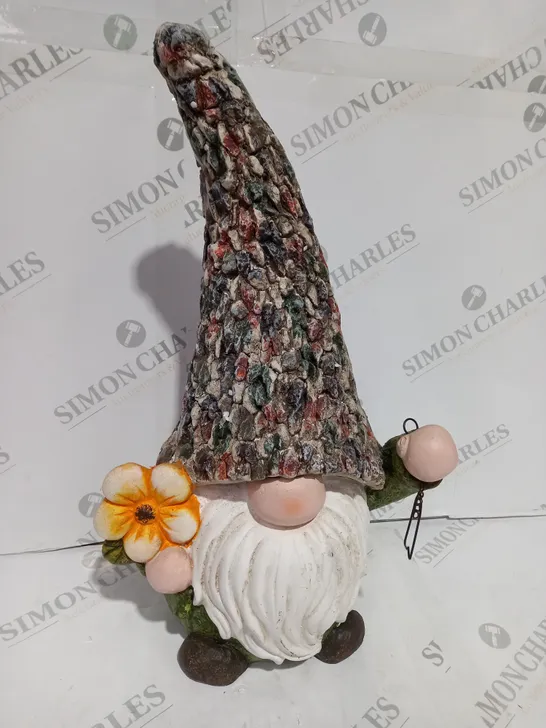 BOXED GARDEN GNOME MILTICOLOURED HAT