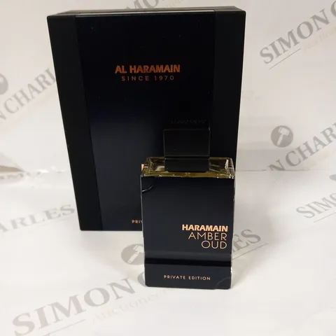 BOXED AL HARAMAIN AMBER OUD PRIVATE EDITION EAU DE PARFUM 60ML