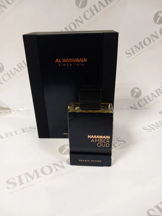 BOXED AL HARAMAIN AMBER OUD PRIVATE EDITION EAU DE PARFUM 60ML