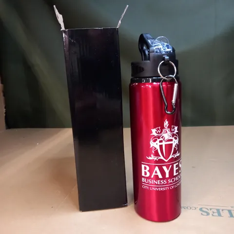 RED STAINLESS STEEL COFFEE BOTTLE 