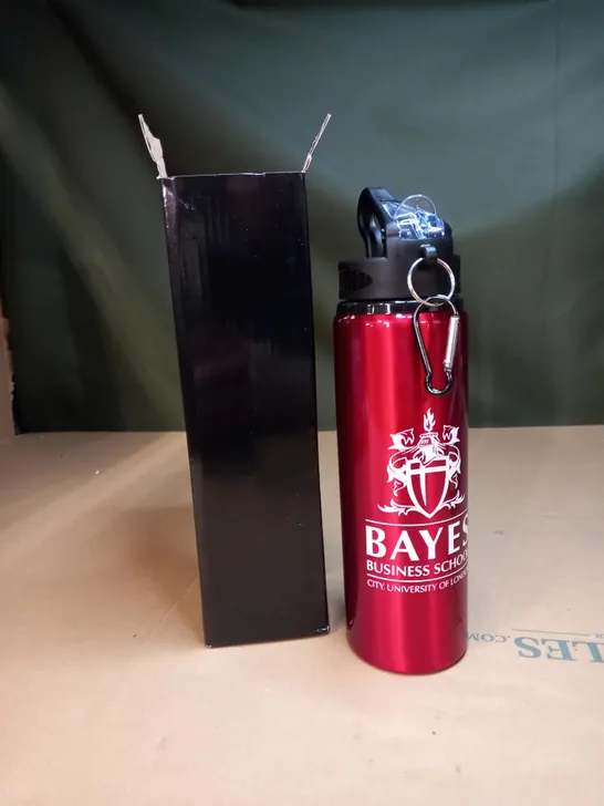 RED STAINLESS STEEL COFFEE BOTTLE 