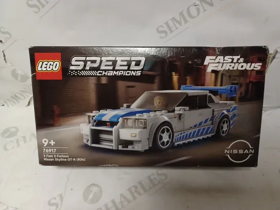 LEGO SPEED CHAMPIONS 2 FAST 2 FURIOUS NISSAN SKYLINE  RRP £19.99