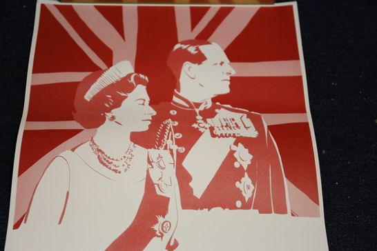 PURE EVIL QUEEN & COUNTRY QUEEN ELIZABETH & PRINCE PHILIP NUMBERED 64/100