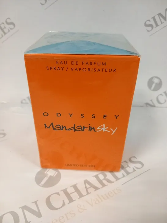 BOXED AND SEALED ODYSSEY MANDARIN SKY LIMITED EDITION EAU DE PARFUM 100ML