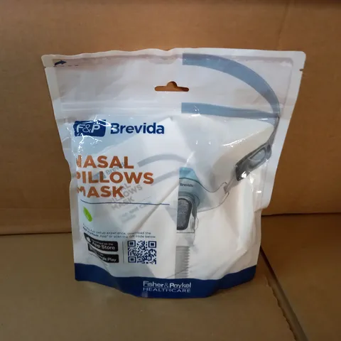 F&P BREVIDA NASAL PILLOWS MASK - M/L