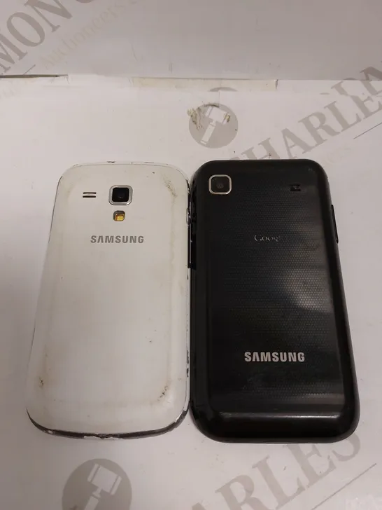 LOT OF 2 SAMSUNG SMARTPHONES