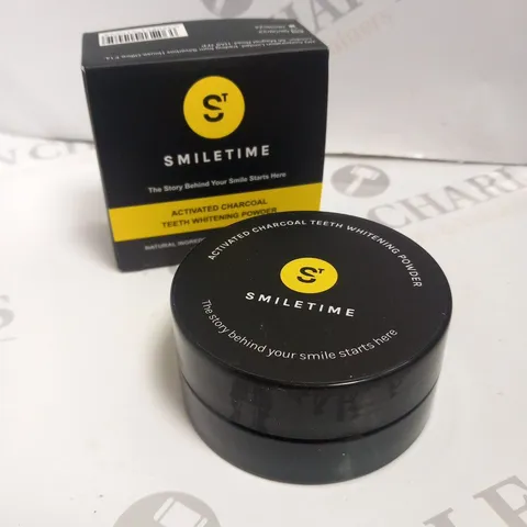 APPROXIMATELY 12 SMILETIME ACTIVATED CHARCOAL TEETH WHITENING POWDER