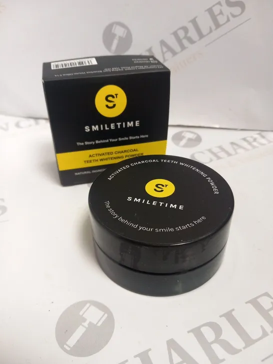 APPROXIMATELY 12 SMILETIME ACTIVATED CHARCOAL TEETH WHITENING POWDER