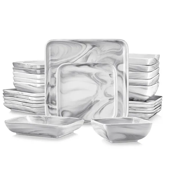 BOXED AAKIF 28 PIECE DINNERWARE SET 