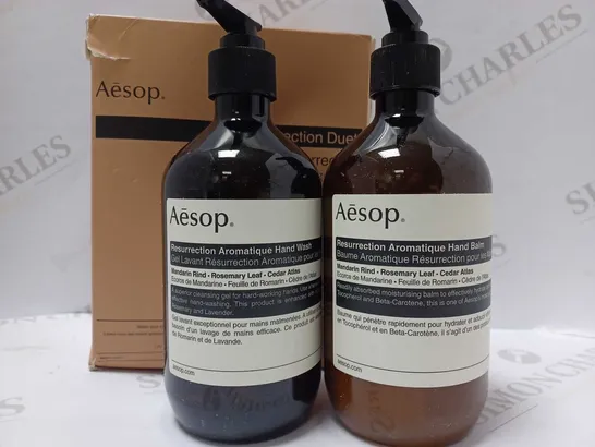 AESOP RESURRECTION DUET