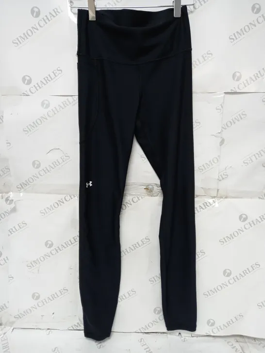 UNDER ARMOUR LEGGING PANTS IN BLACK - SMALL