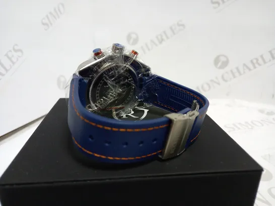 RUCKSTUHL CHRONOGRAPH LEATHER STRAP WATCH RRP £560