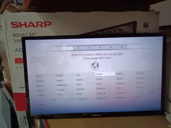 BOXED SHARP SMART TV HD/FULL HD 32" HD READY 32BC3K