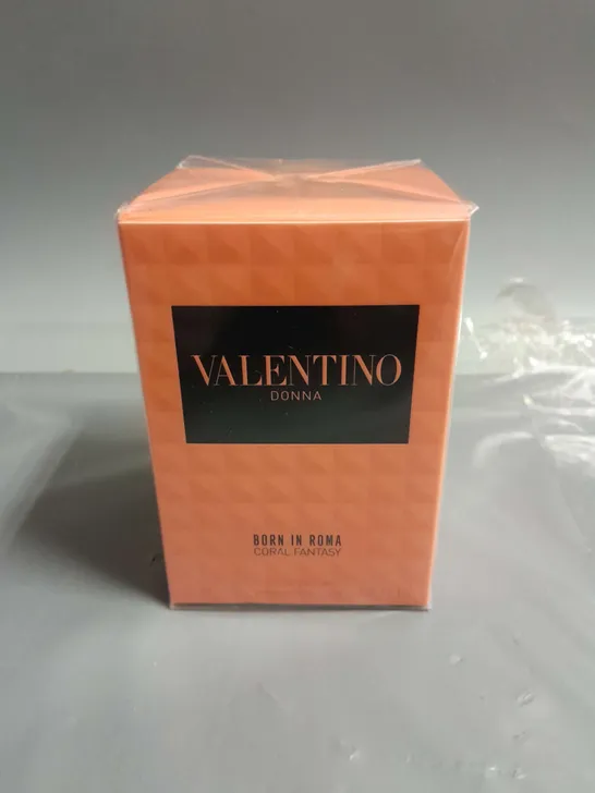 BOXED AND SEALED VALENTINO DONNA CORAL FANTASY EAU DE PARFUM 50ML