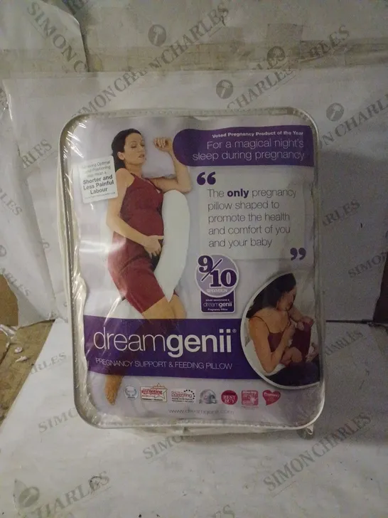 DREAMGENII PREGNANCY SUPPORT & FEEDING PILLOW