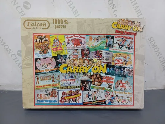 BOXED FALCON DE LUXE CARRY ON MOVIE POSTERS 1000 PIECE PUZZLE