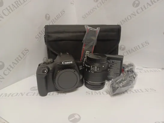 BOXED CANON EOS 2000D DSLR CAMERA,  EF-S 18-55MM IS LENS, SB130 SHOULDER BAG, 16GB MEMORY CARD KIT 