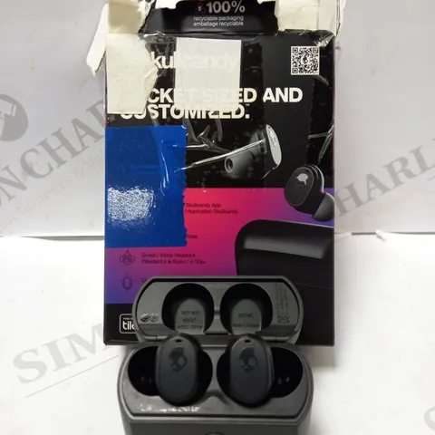 SKULLCANDY MOD TRUE WIRELESS IN-EAR EARBUDS - BLACK