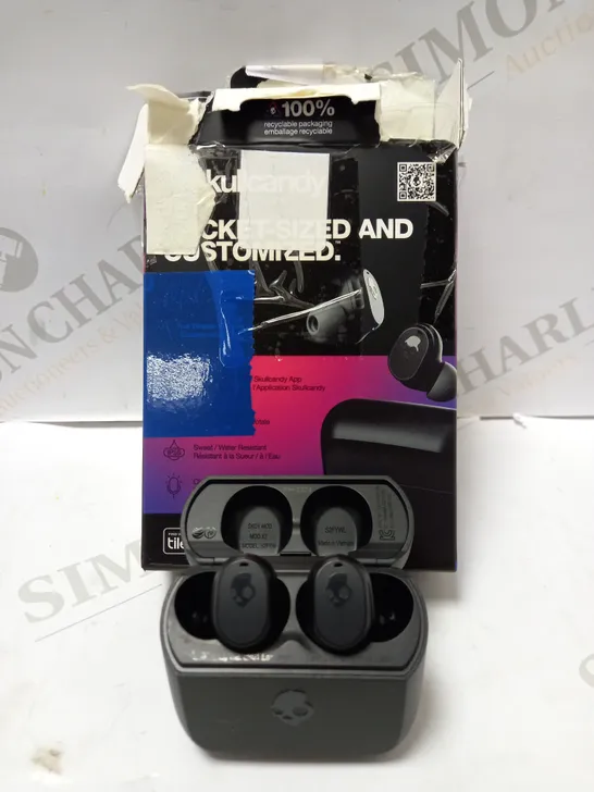 SKULLCANDY MOD TRUE WIRELESS IN-EAR EARBUDS - BLACK