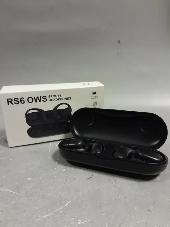 BOXED RS6 OWS SPORTS WIRELESS EARPHONES 