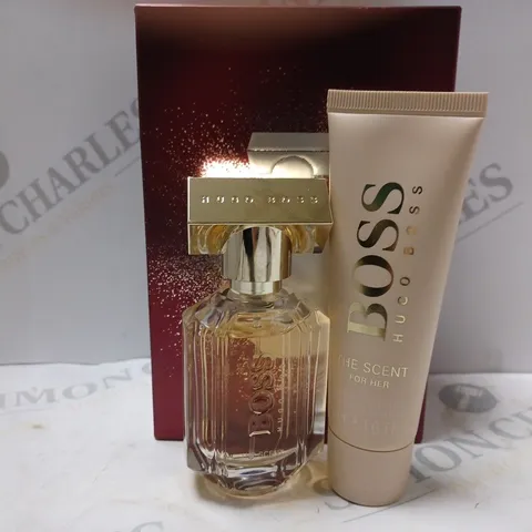 BOXED BOSS THE SCENT FOR HER DUO - BODY LOTION, EAU DE PARFUM