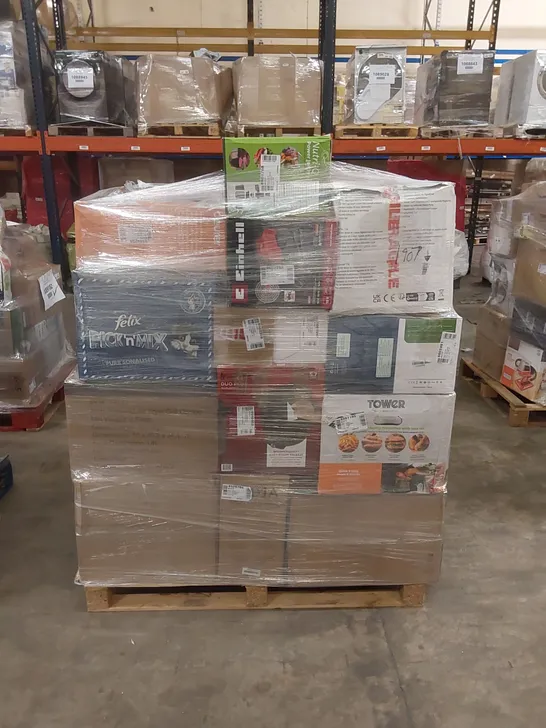 PALLET OF APPROXIMATELY 36 UNPROCESSED RAW RETURN HOUSEHOLD AND ELECTRICAL GOODS TO INCLUDE;