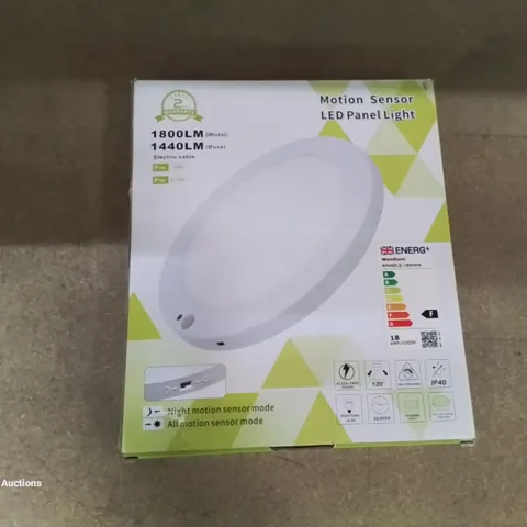 BOXED MOTION SENSOR LED PANEL LIGHT