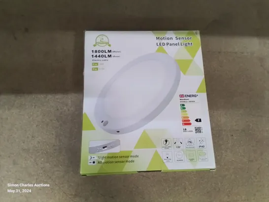 BOXED MOTION SENSOR LED PANEL LIGHT