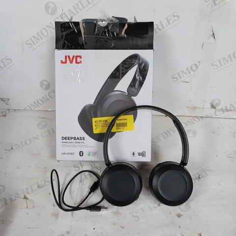 JVC DEEPBASE WIRELESS HEADPHONES