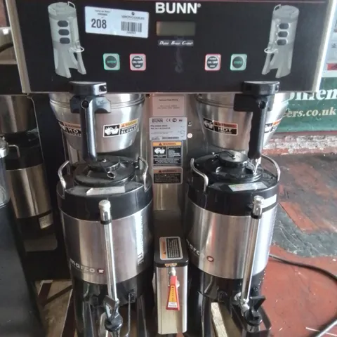 BUNN DUAL FILTROSHUTTLE COMMERCIAL DIGITAL COFFEE BREWER COMBI WITH HOT WATER 