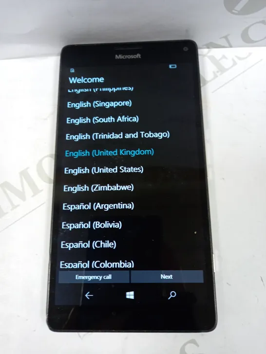 MICROSOFT LUMIA 950 XL RM-1085 IN BLACK