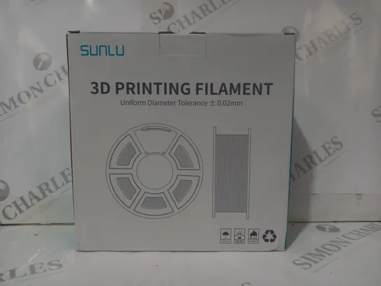 BOXED SUNLU 3D PRINTING FILAMENT IN BLUE